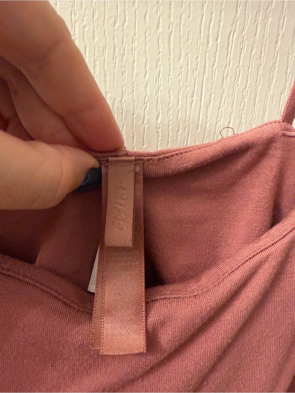 SKIMS Dusty Rose Adjustable Spaghetti-Strap Dress - Picture 4 of 4